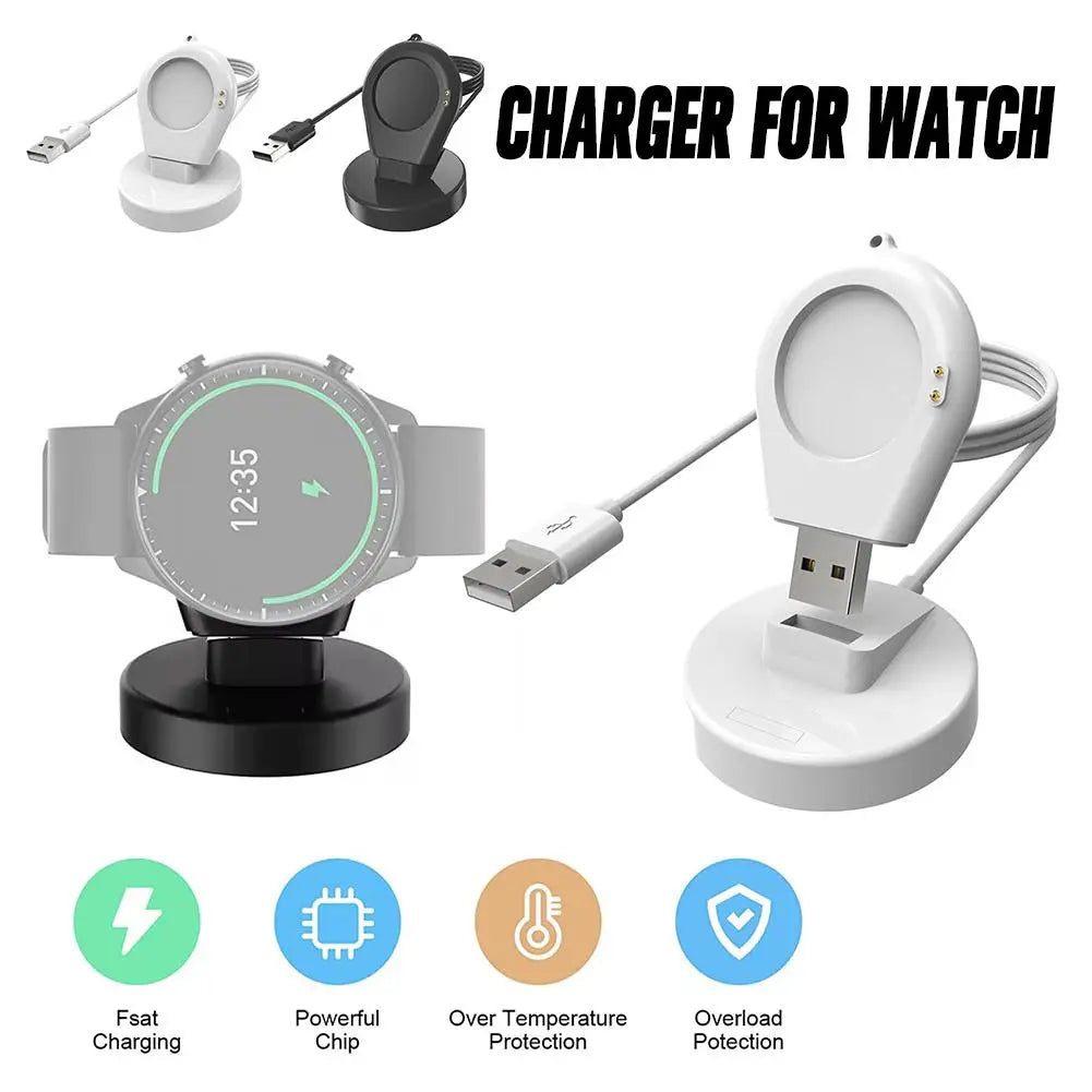 USB Cable Smart Watch Charger Charging for xiaomi Watch S3 S2 Water Drop Shape Smart Wristband Universal Replacement Charge D2K9