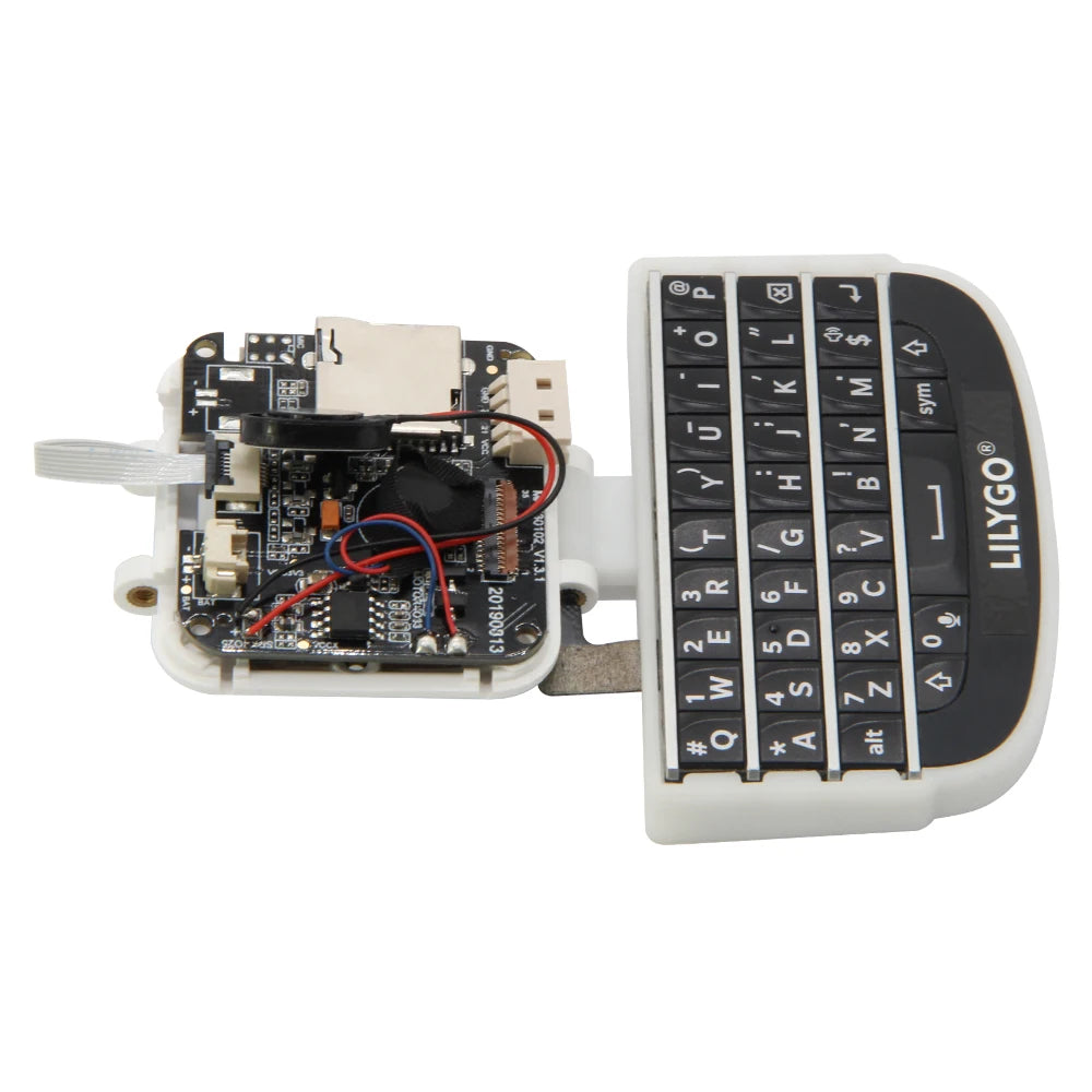 LILYGO® Watch-Keyboard-C3 V1.0 ESP32-C3 T-Watch Expansion Module QWERTY Bluetooth Wireless MINI Small Keyboard Development Board