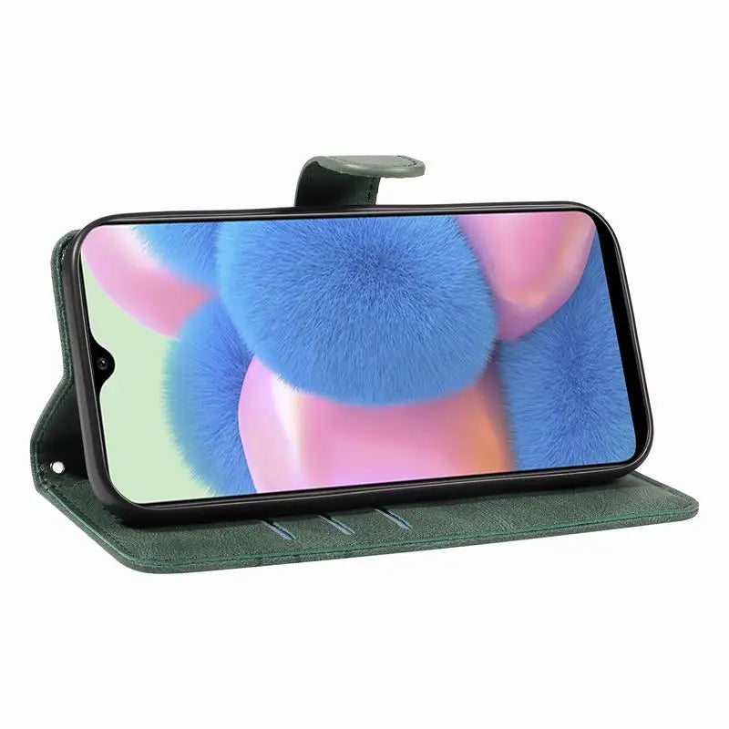 A70 A50 Leather Case For Samsung Galaxy A40 A30 A20 A10 S Flip Wallet Phone Cover For Samsung A21S A6 Plus A5 A7 A9 A3 A520 A320