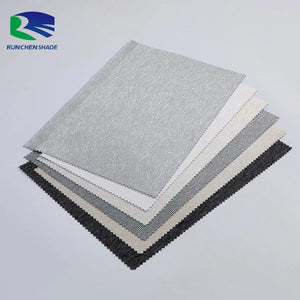 Motorized automatic smart electric home office windows 4m solar blackout grey roller blinds