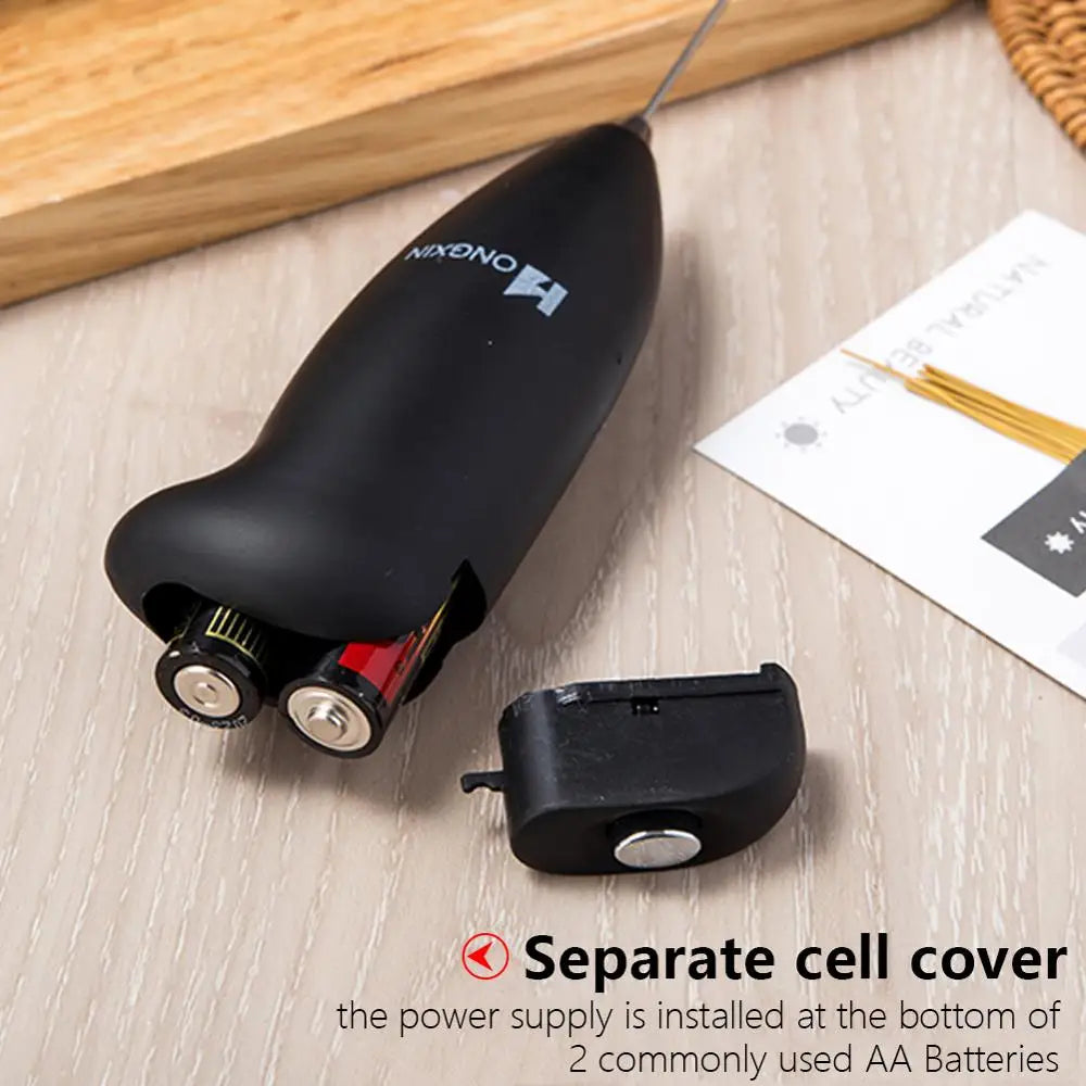 Automatic Electric Milk Frother Mini Portable Blender Foam Coffee Machine Blenders for Kitchen Tool Hand Appliances Home - Stereotech