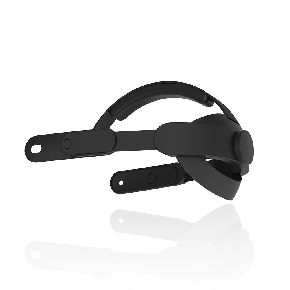 Elite Head Strap for Quest 3S/Quest 3/Quest 2 with PU Leather for Comfort Weight Distribution For Meta Quest 3S VR Accessories