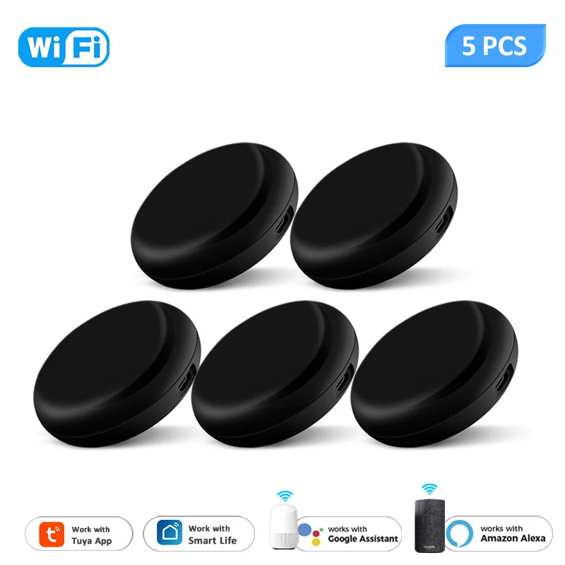 Smart WiFi-IR Remote Controller Tuya/Smart Life APP Infrared Remote Controller Air Conditioner TV With Alexa Google Home Alice