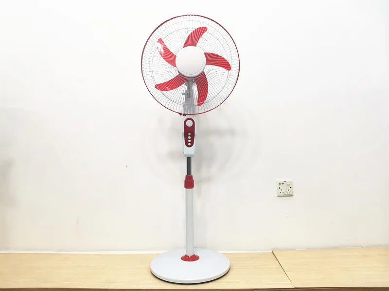 16 inch DC12V solar stand fan  16 inch solar power fan ac dc stand fan
