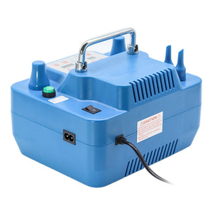 Electric Balloon Pump 800W With Timer Dual Holes Professional Inflator With Memory Function Foot Switch 800W