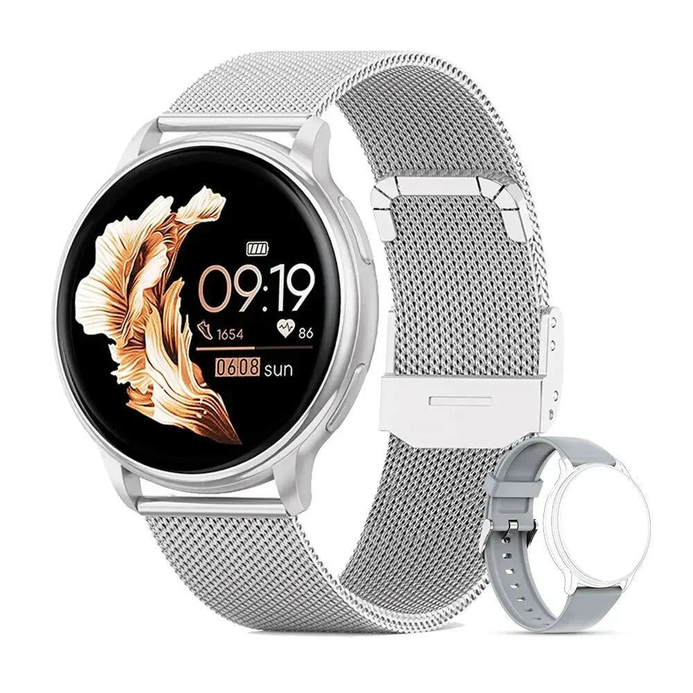 Xiaomi Bluetooth Call Smart Watch Women Steel Watches Men Sports Fitness Tracker Heart Rate Smartwatch For Android IOS G35