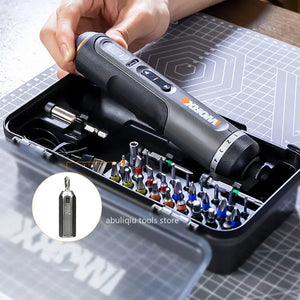 Worx 4V Mini Electrical Screwdriver Set WX242 WX240 Smart Cordless Electric Screw Driver USB Rechargeable 30 Bit Set Drill Tool