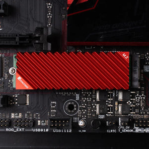 JONSBO M.2 SSD NVMe Heat Sink 2280 Solid State Hard Disk Aluminum Heatsink with Thermal Pad PC Accessories