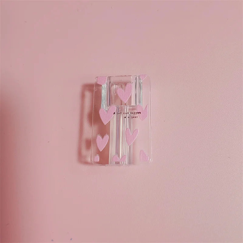 Pink Girls&#39; Heart Charger Protective Case For iphone US 20W Fast Charger Protection Box Cover Data Line Winder Spiral Protective - Stereotech