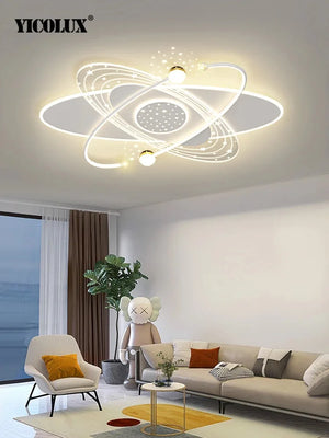 2023 New Living Room Lamps Modern LED Chandelier Lights For Living Study Room Bedroom Kitchen Lamps Indoor Lighting Fixtures