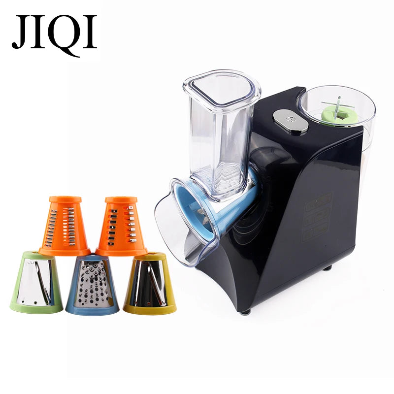 Multifunctional Electric Salad Maker Fruit Vegetable Slicer Cutter Carrot Grater Potato Chopper Cutting Machine Cheese Shredder