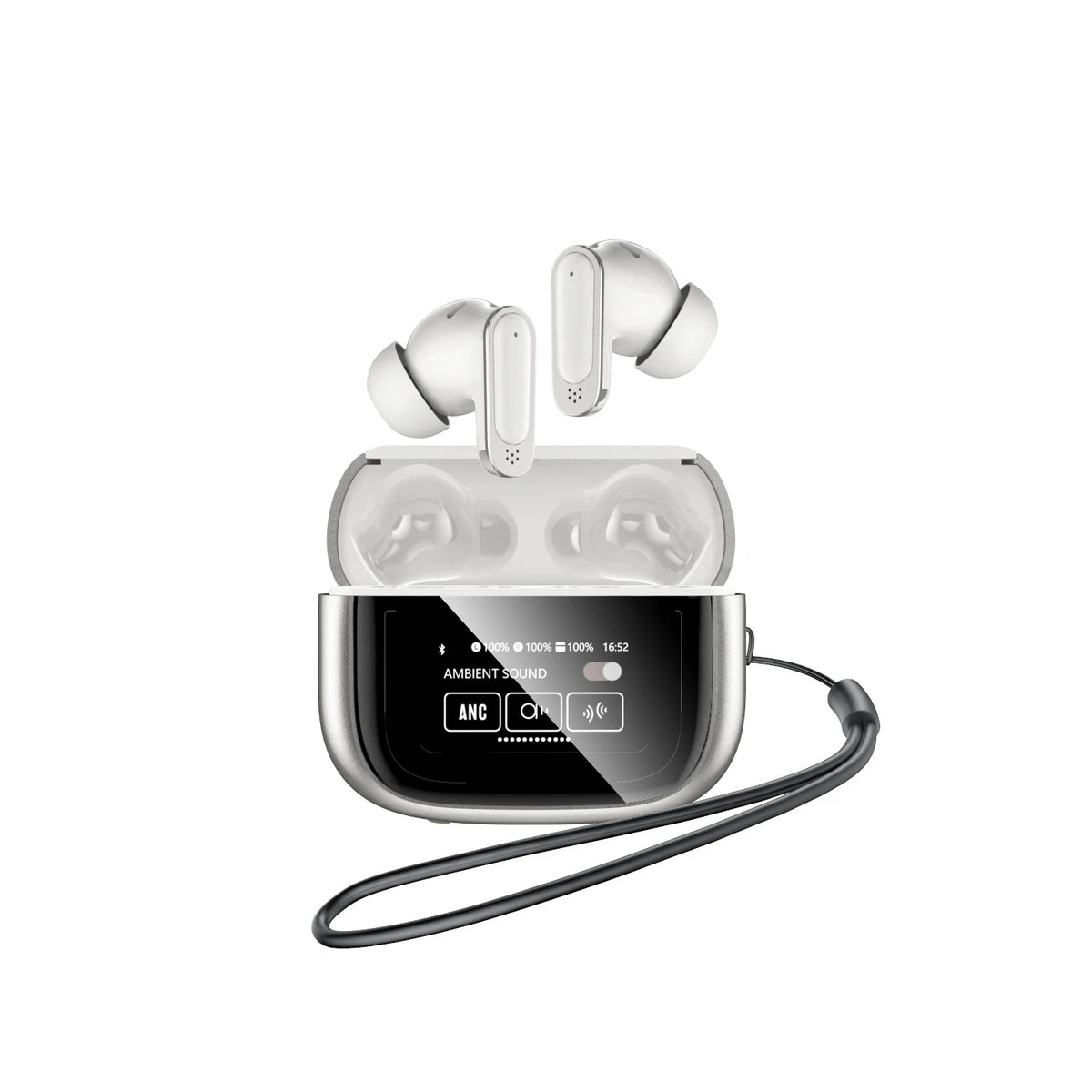 Xiaomi New V11 Wireless Bluetooth Earphones Headphones Outdoor Sport Headset Noise Reduction With Display Touch Control Earbuds