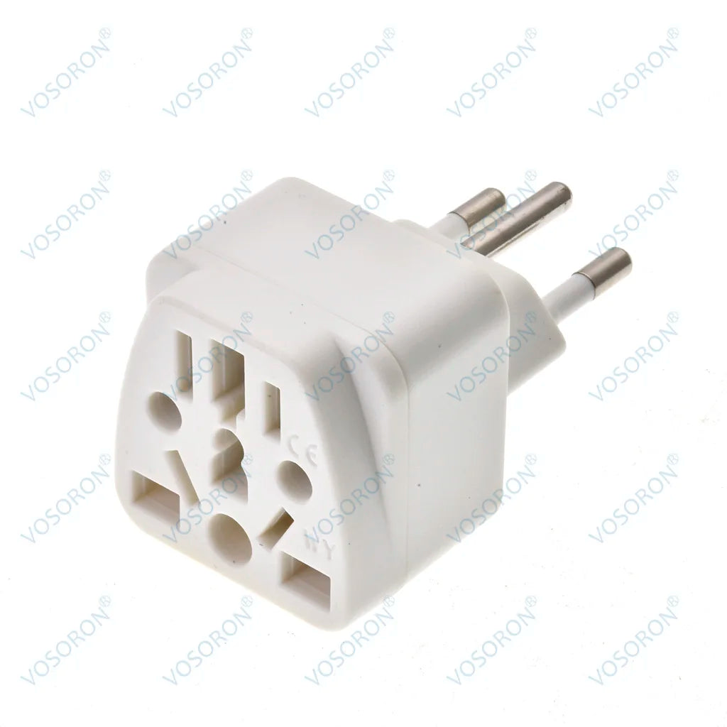 Universal Switzerland Plug Adapter 3 Pin EU Euro AU US UK To Swiss Travel Adapter Electric Power Cord Charger Socket Outlet