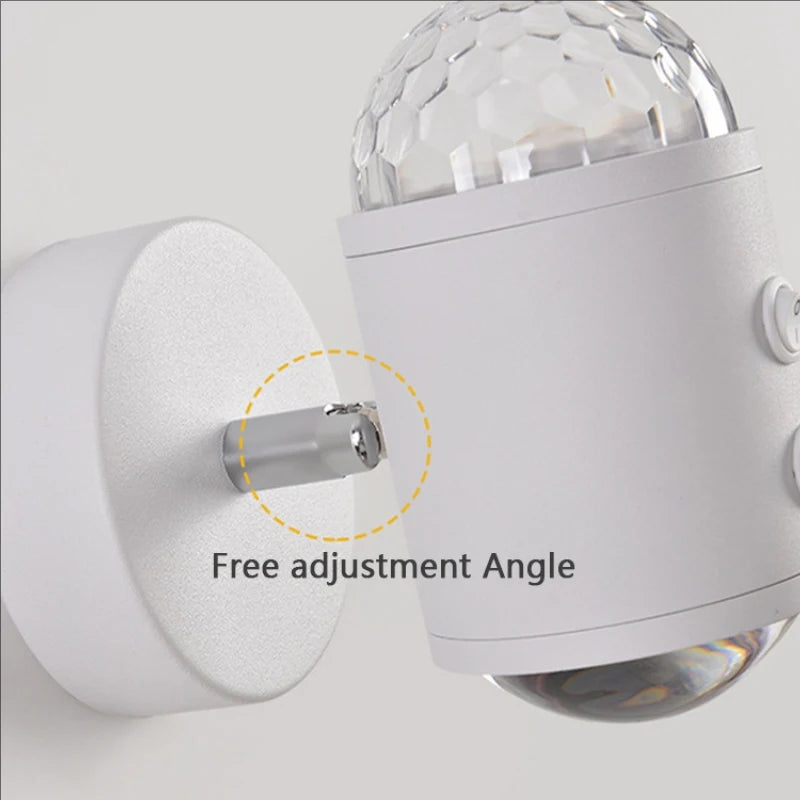 RGB Projection Night Light Wave Projector Light Gradual Water Lamp with Remote Control for Home Room Party Holiday  Decor Light