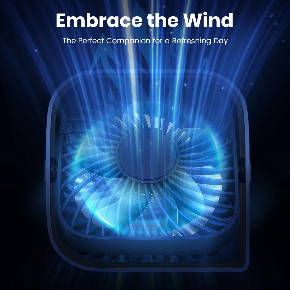 Mini Portable USB Desk Fan - Stereotech