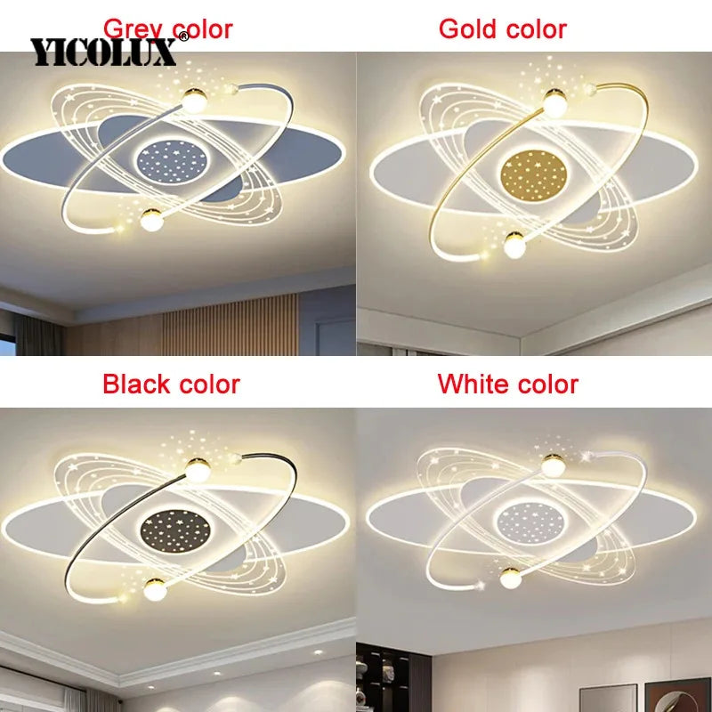 2023 New Living Room Lamps Modern LED Chandelier Lights For Living Study Room Bedroom Kitchen Lamps Indoor Lighting Fixtures