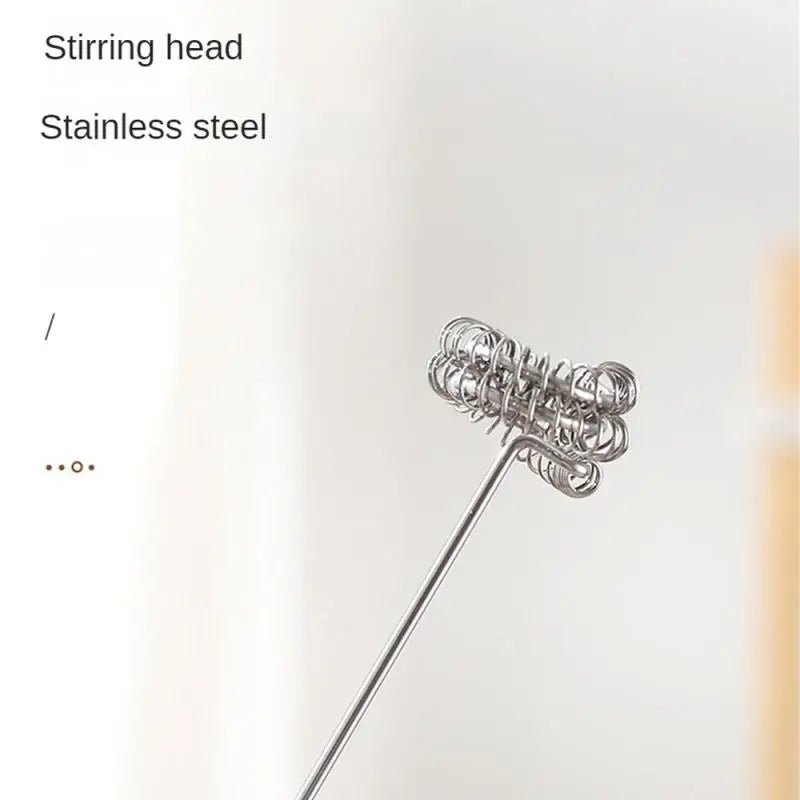 Milk Frother Portable Coffee Stirring Cappuccino Electric Milk Frother Kitchen Drink Bubbler Coffee Foam Innovative - Stereotech