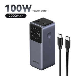 UGREEN 200W Fast Charging Power Bank 25000mAh PD3.1 PowerBank for Laptop Notebook iPhone 15 Pro Max Fast Charge External Battery