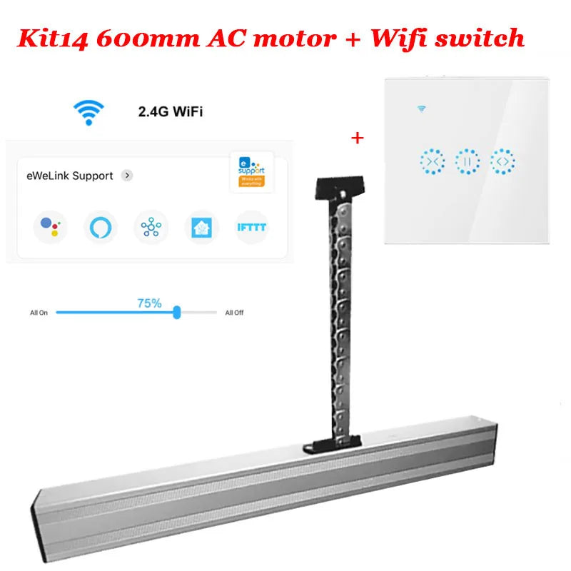 Smart Chain Window Opener With eWelink App Wifi Controller Smart things Compatible Skylight  Roof Driver Smart Home Motor