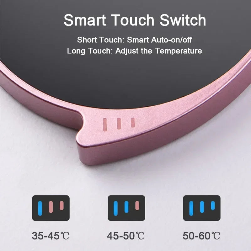 New Smart Coffee Mug Cup Warmer for Office Home with Three Temperature Settings Auto-on/off Waterproof Thermostatic Heat Cup Pad