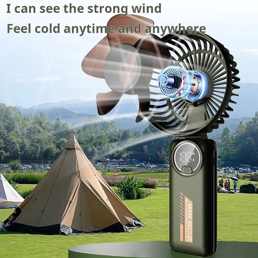 Portable Mini Handheld Folding Fan - Stereotech