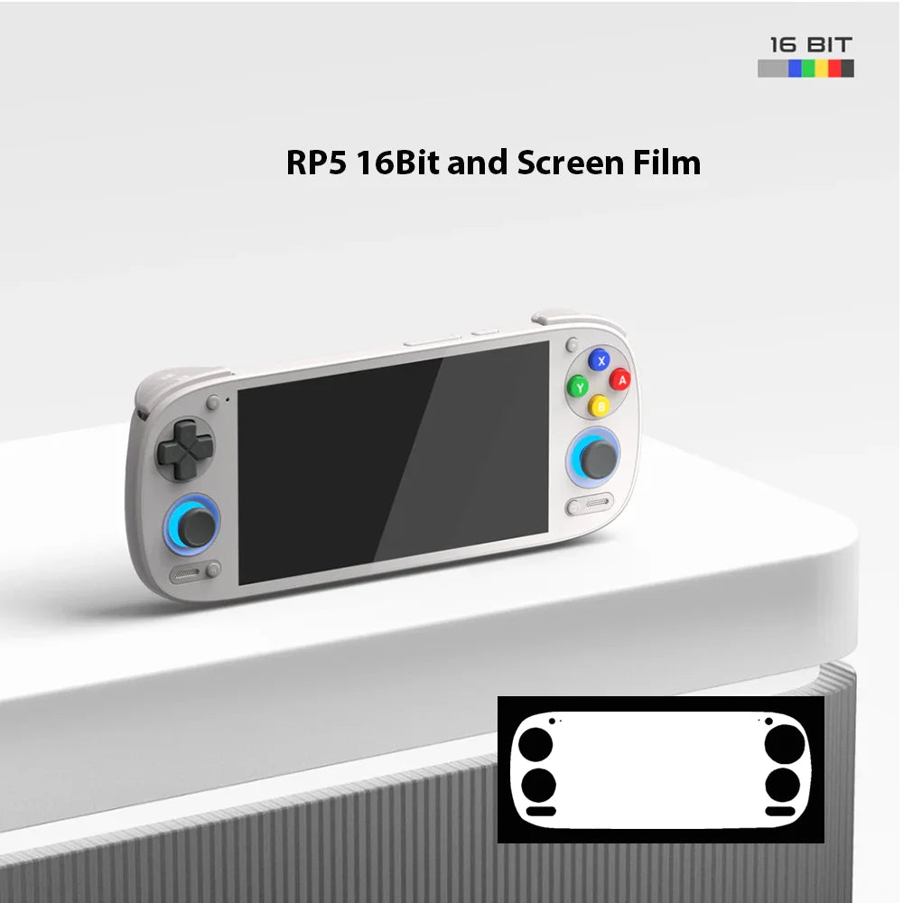 Retroid Pocket 5 Handheld Game Console 5.5Inch OLED Screen SD865 8GB+128GB RP5 with Bag Android Game Console Wifi 5000mAh