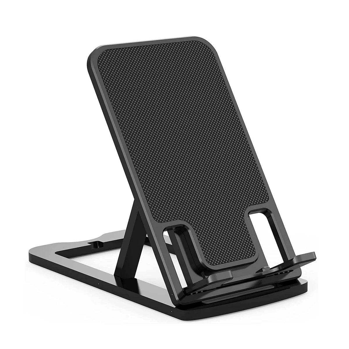 HAWEEL Adjustable Lifting Folding Portable Live Broadcast Desktop Plastic Holder Compatible with Devices Within 12 Inches - Stereotech