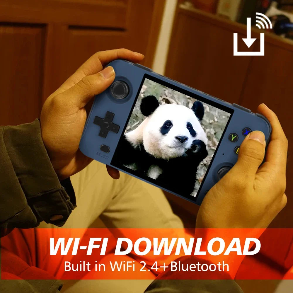 BOYHOM R40S R36S Retro Handheld Video Game Console Linux System 3.5/4.0-inch IPS Screen Portable Handheld Video Player