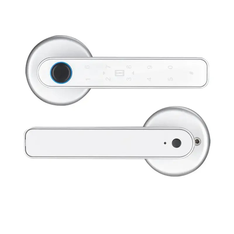 TTLock Fingerprint Locks Electronic Door Handle Lock App Control Password With Keys For Home Office Bedroom Smart Lock