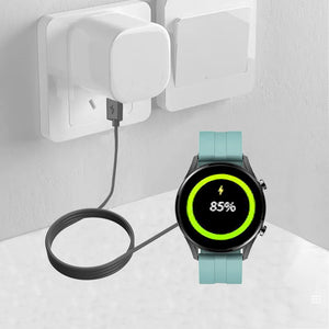 Smartwatch Charger Stable Dock Stand Bracket for Xiaomi IMILAB W12 KW66 USB Charging Cable Holder Power Adapter Base