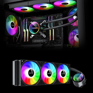 Power train DL-360 PC Water Cooling Radiator 120mm ARGB Fan 360mm CPU Liquid Water Cooler for LGA2011 1700 115X AM4 AM5 AMD