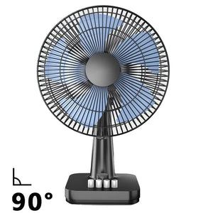 Electric Fan Desktop Home Silent Student Dormitory 16 Inch Large Table Fan Desktop Small Fan Shake Head Turn Page Floor Fan