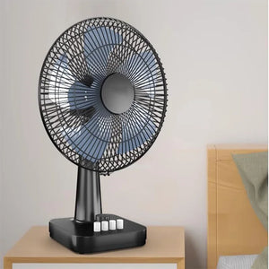 Electric Fan Desktop Home Silent Student Dormitory 16 Inch Large Table Fan Desktop Small Fan Shake Head Turn Page Floor Fan