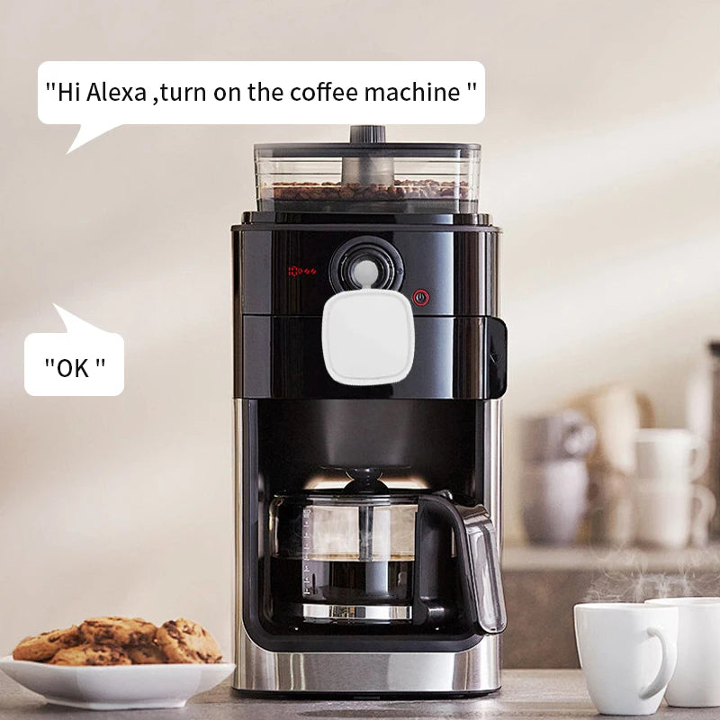 Type C Chargeable Tuya Bluetooth Smart Finger Robot Switch Button Pusher Bot Remote Control Appliance Google Home Alexa Voice