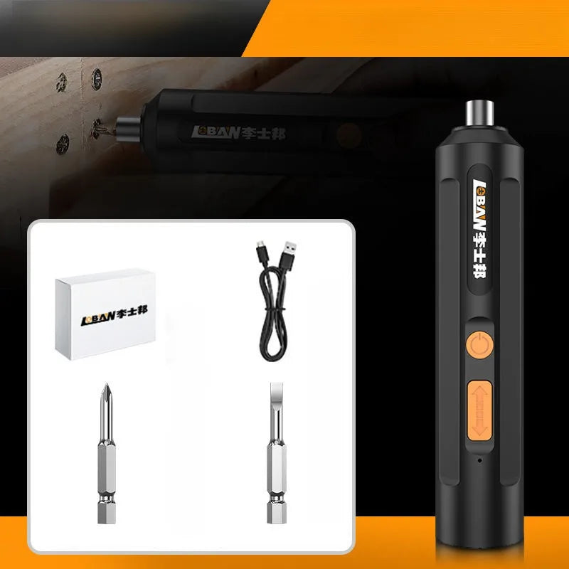 Electric Screwdriver Rechargeable Household Screwdriver Small Multi-Function Electric Screwdriver Lithium Battery Automatic Tool