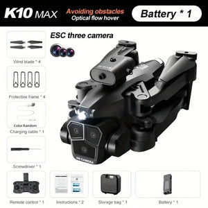 Max RC HD Triple Camera Drone - Stereotech