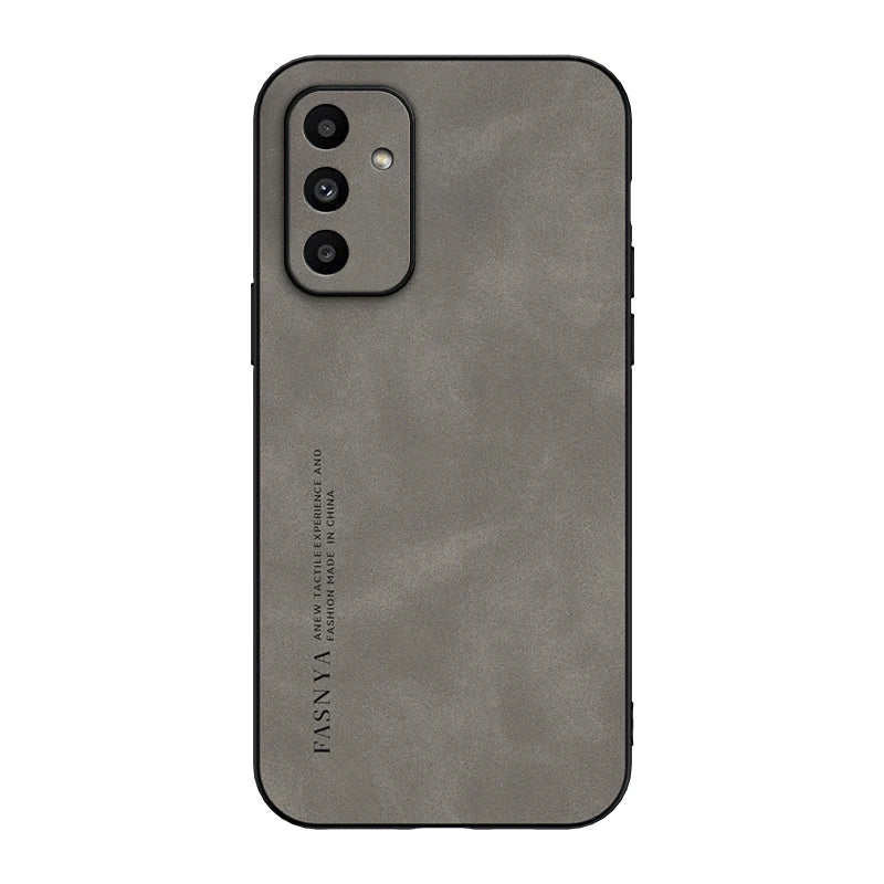 Luxury Leather Texture Silicone Case for Samsung Galaxy A15 A25 A35 A55 A05 A05S 5G SheepSkin Back Cover