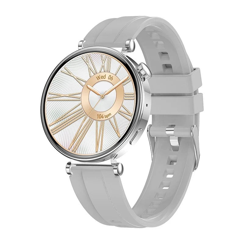 Xiaomi Mijia NFC Smart Watch Women Voice Assistant Bluetooth Call Heart Rate Monitoring Waterproof Sport Fitness Women&#39;s Watches