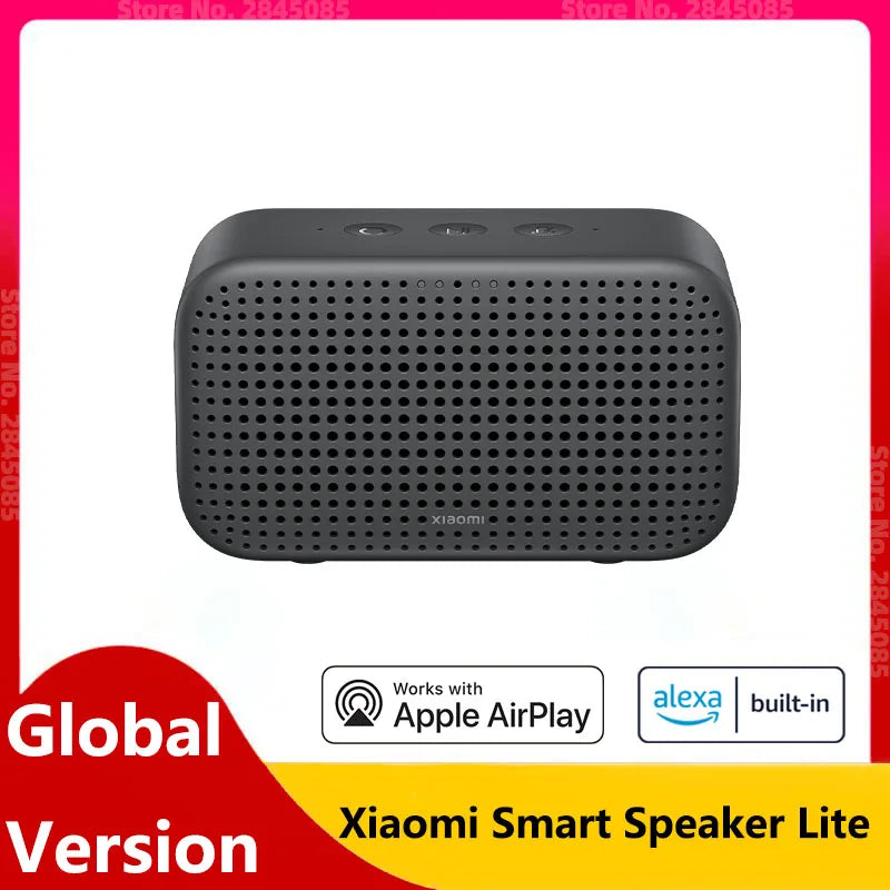 Xiaomi Smart Speaker Lite Global Version Smart Hub AI Speaker 1.75&quot;  Bluetooth Wifi Built in Alexa Works With Mi Home App
