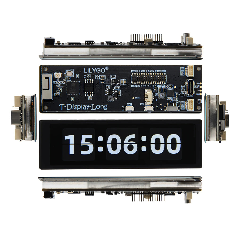 LILYGO® T-Display-S3-Long 3.4-inch Touch Display ESP32-S3 Development Board  TFT LCD Wireless Module WiFi Bluetooth 16MB Flash