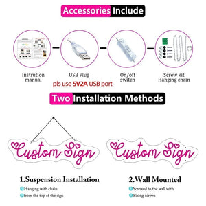 Happy New Year Neon Lights Christmas Decoration 2025 Merry Christmas Home Decoration Bedroom Neon Led Sign  Wall Decor Wedding