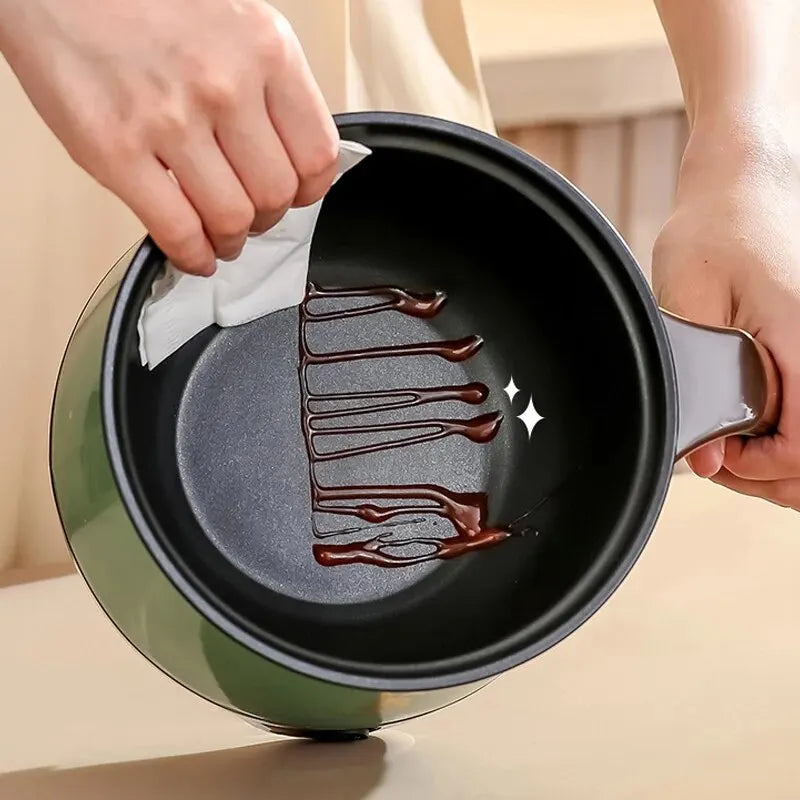 Mini Electric Cooker For Home Kitchen 2 People Food Noodle Single/Double Layer Multifunction Non-stick Pan Steam Cooking Machine - Stereotech