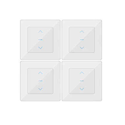 MOES WiFi Smart Curtain Switch Touch Design for Motorized Curtains and Roller Blinds work with Alexa Google and Smart Life App - Stereotech