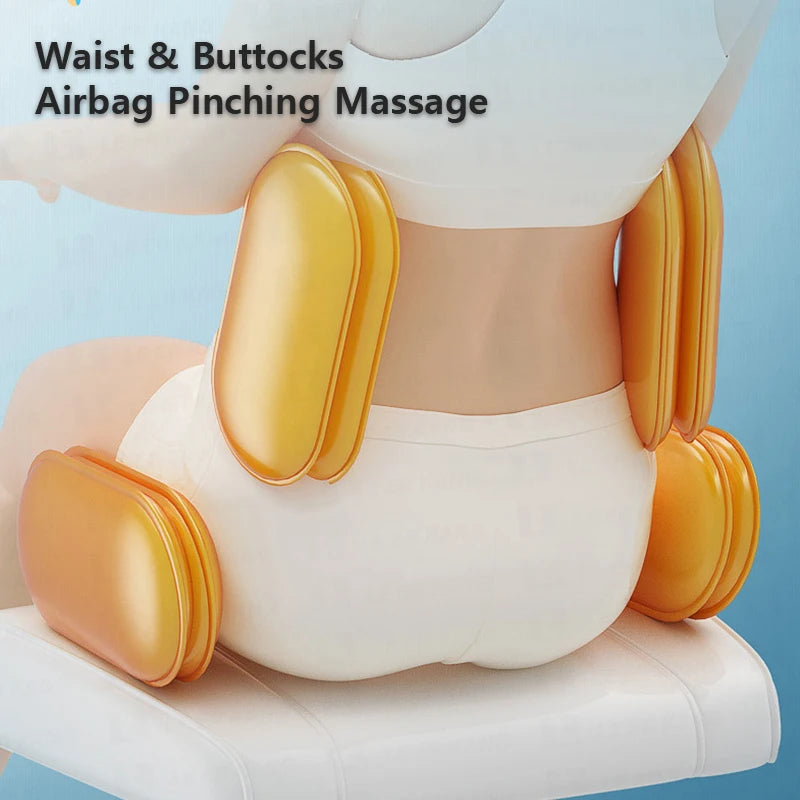 LEK 988M1 Home Office Hospitality Heated Massage Chair Sofa Mini Multi-Manipulation Massage Chair Neck Shoulder Shiatsu Massage