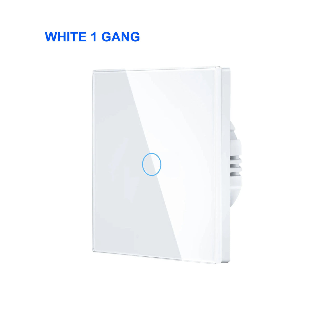 GIRIER Tuya Smart WiFi Light Switch 1/2/3 Gang Smart Touch Wall Switches EU Works with Alexa Google Home, Neutral Wire Optional