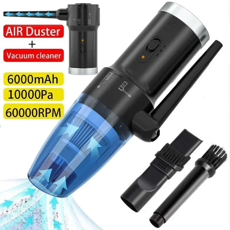 Compressed Air can for computers ,Electric Air Blower Computer Cleaning,Cordless Air Dust Cleaner for PC Keyboard Crumbs