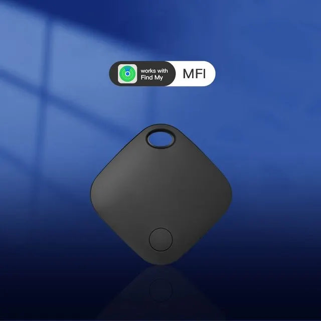 Smart Bluetooth GPS Tracker Works with Find My APP Anti Lose Reminder Device for Iphone Tag Replacement Locator MFI Rated