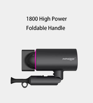 High-Speed Hair Dryers 1800w High-Power Professional Folding Hair Dryer Household Heating And Cooling Air Modeling Tools
