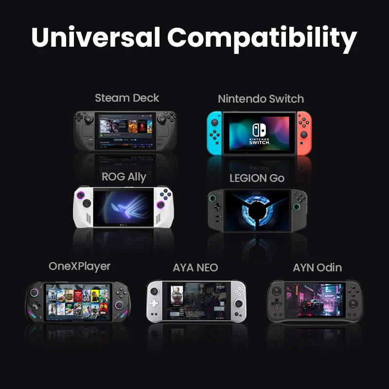 UGREEN Steam Deck Dock 4K60Hz 9 Ports RJ45 PD100W USB C HUB Compatible with Steam Deck ROG Ally LEGION Go iPhone 15 Pro/Pro Max