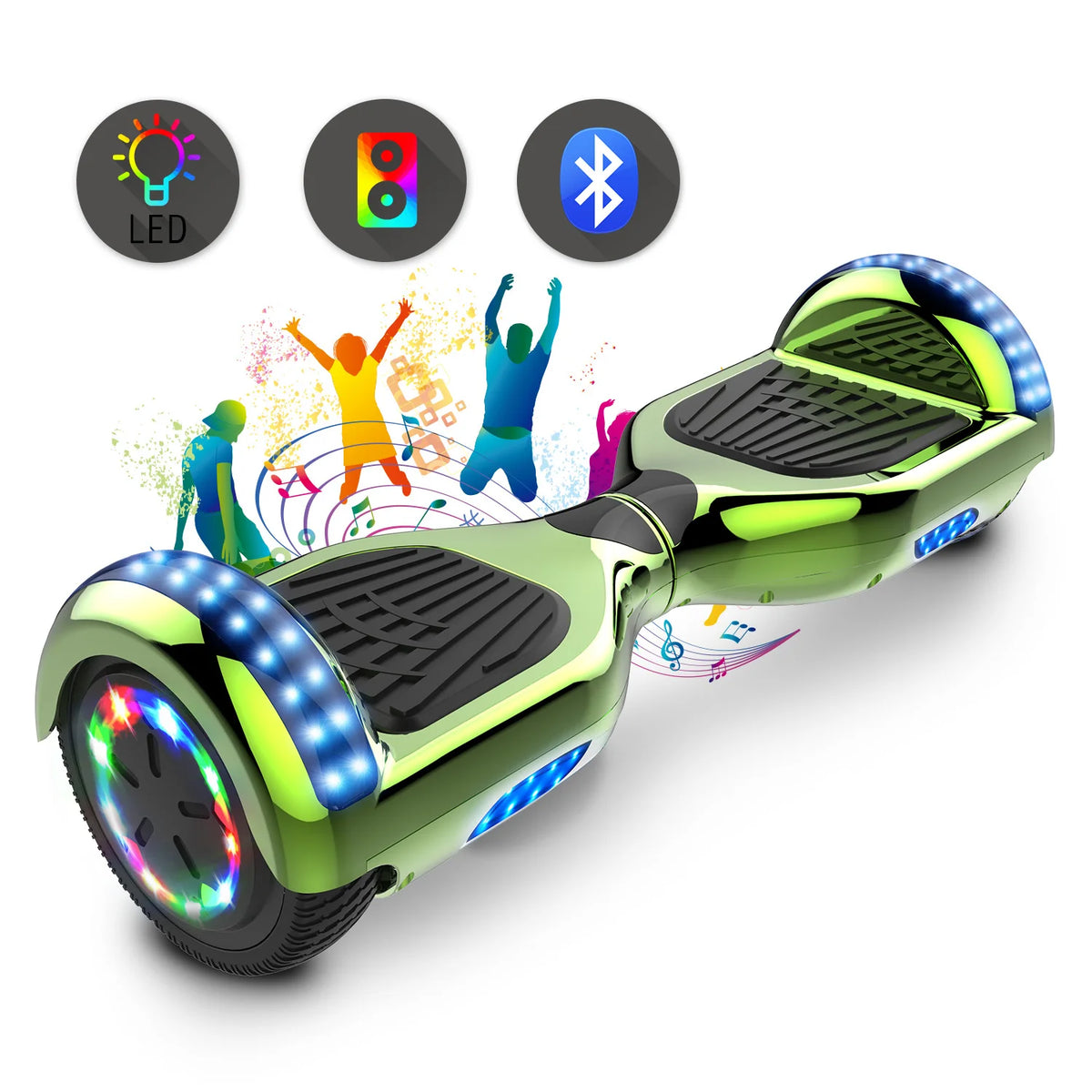 High Quality Factory Electric Scooters Children&#39;S Balance Car Blue tooth Hover board